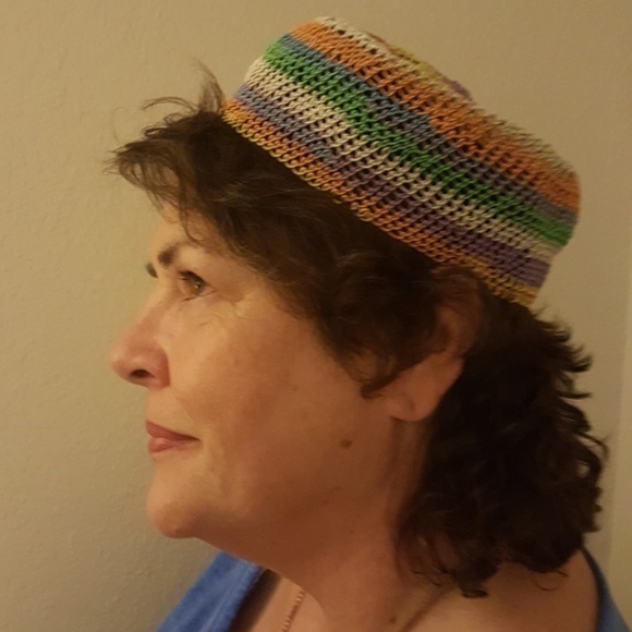 RARE NIGERIAN‎ MADE TELEPHONE WIRE PILLBOX HAT - Picture 5 of 5